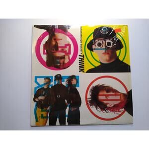 Information Society – Think 12" Single 1989 Tommy Boy Synth-pop 33⅓ RPM